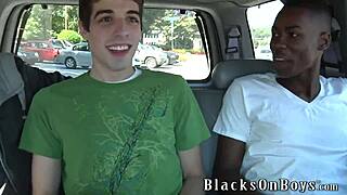 Chris Kingston Gets Intensely Fucked By Two Black Guys.