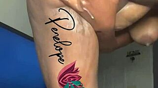 Ebony Squirts During Play Time