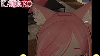 Animated big booby sexual titfla slut cosplay blowjob