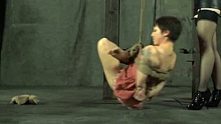 Experiencing anal torment leading to intense squirting