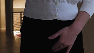 Innocent stepsister watches blowjob in doggystyle