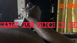 Watch two brothers having a wager which involves giving handjobs while masturbating to homosexual adult videos