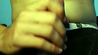 Handjob On Monster White Cock