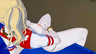 Harley Quinn Fingers Her Pussy On Subway!