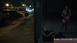 Husband bound in extreme bondage gets handjob from wife in glasses