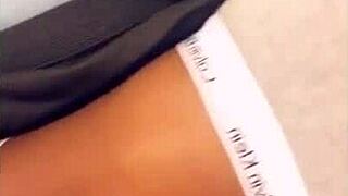 Lilskyp's big ebony tits bounce intensely in hardcore compilation scenes