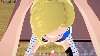 HD babe from a cartoon has her naughty bits hammered in POV