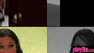 Fresh Blonde and Brunette Models at a Sexy Work Session