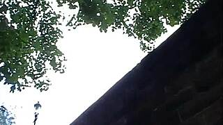 Wow! Chubby British Milf Dunna Flashes Outdoors With Dildo!