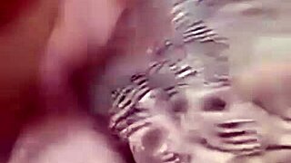 russian wife getting double penetration and blowjob with slutty friend.