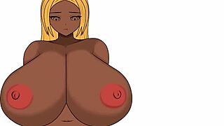 Nsfw speed painting of big tits anime slut 😍