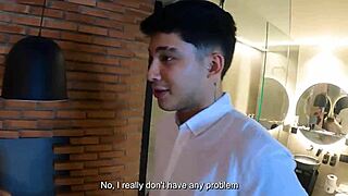 sluts turned apartment tour into wild threesome invite