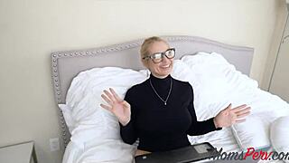 stepmom's pussy grinding leads to intense orgasm