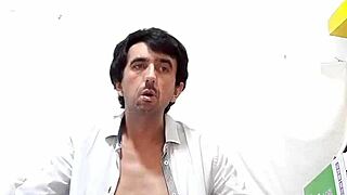 stripping down with huge cock! 😍