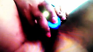 Latina wife uses dildo in homemade caribbean session