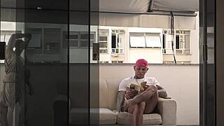 Tattooed Brazilian Butt Licked and Fucked Doggystyle