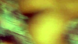 Icey candi bends over for big black cock