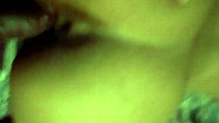 Icey candi bends over for big black cock