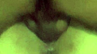 Home made sexcapade video of contrived couple going at it