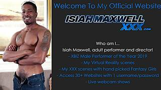 cocky blonde pornstar meets isiah maxwell, pays with threesome fun