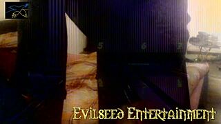 Late night bowling with Lucio Marave.