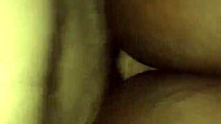 Fat ebony woman in interracial scene