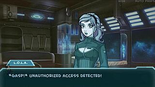 Let's watch this hot lesbian hentai scene