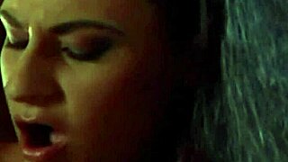 Hard Cock Replaces Shower Head On Pussy