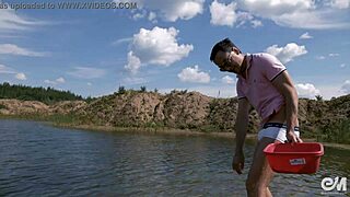 Naked Men Car Wash Ended with Gay Car Jerk and Huge Cumshot