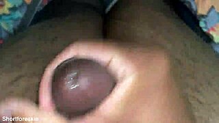 indian guy delivers super close cumshot
