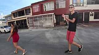 Colombian Couple Agrees to Film for Cash in Public