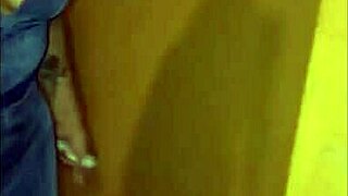 Rommy Hot plays naughty strip game on sofa, clothes ripped 😏