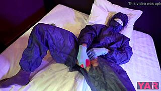 The married man jerks off to himself and a work colleague in the hospital