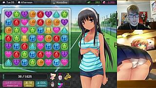 Meeting a catgirl in the park