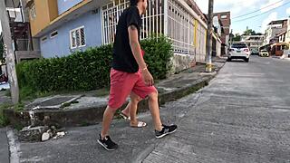 Colombian Couple Agrees to Film for Cash in Public