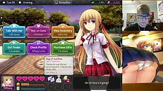 Meeting a catgirl in the park