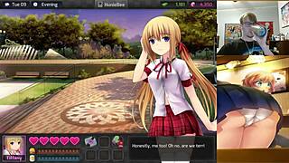 Meeting a catgirl in the park