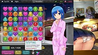 Meeting a catgirl in the park