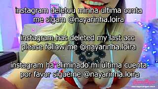 Nayara in Lingerie Shows Pussy Solo Fantasy