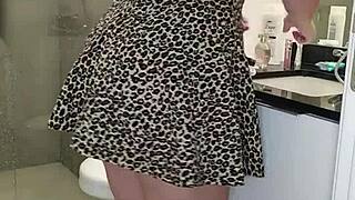 Bella Casada Bends Over For Gangbang