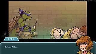 Big Tits Brunette Toys Herself To Orgasm In Anime Game