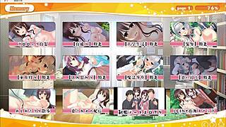 Magical Exhibitionist College Girl Christhea Flashes in Game Part 4