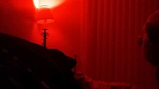 BBW wife gives blowjob and passionate sex on couch