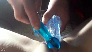 Watch Girlfriend Cum Hard With Two Vibrators In Tight Pussy