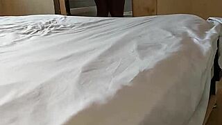 petite girlfriend begs for attention after work