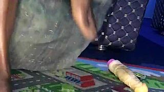 She Starts With Fingering Her Pussy, Then Adds A Dildo For Double Penetration.