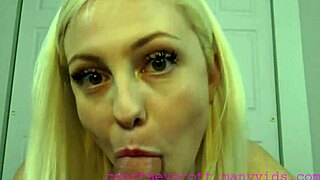 Cumslut Sister Swallows Deepthroat Load!