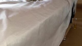 petite girlfriend begs for attention after work