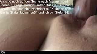 German Girlfriend Loves Deep Pussy Fucking