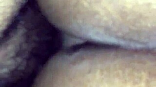 Fat ebony BBW quickie homemade fuck